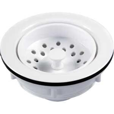 Powerhouse 95275 Large Kitchen Strainer, White PO655357