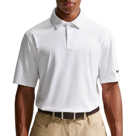 Nike Dri-FIT Velocity OLC Men's Golf Polo - White/Black/L IQ6689-100