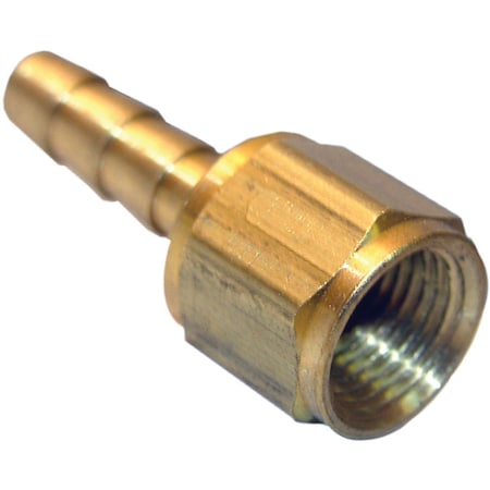 Westlake Pipe & Fittings 1/8'' FPTx3/16'' Brass Hose Barb Adapter 17-7603