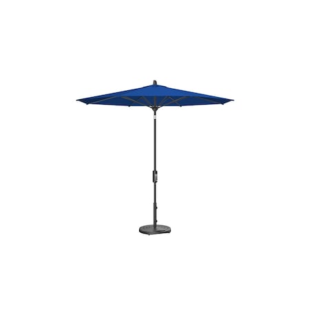 Treasure Garden 9 ft Patio Umbella, aluminum, fiberglass ribs, outdoor, Pacific Blue UM840-09 5401 Pacific Blue