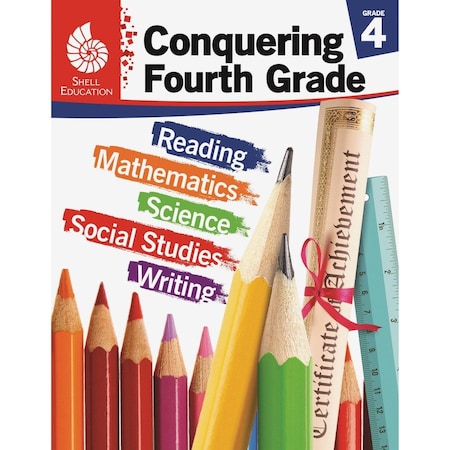 Shell Education Conquering Fourth Grade, Workbook 51623