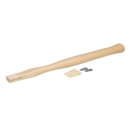 Vaughan Replacement Handle, 17 in L, American Hickory, For: VN10510/999L, VN10530/999ML Hammer 44091