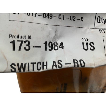 Caterpillar SWITCH AS-RO, CATERPILLAR OEM 1731984 1731984