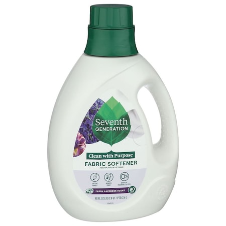 Seventh Generation Lavender Fabric Softener, 90 Fluid Ounce, 4PK 22948