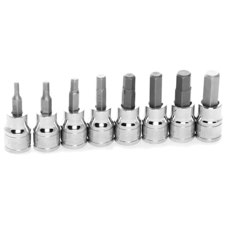 Perform Tool W38890 0.38 In. Drive Met Hex Bit Set PTL-W38890