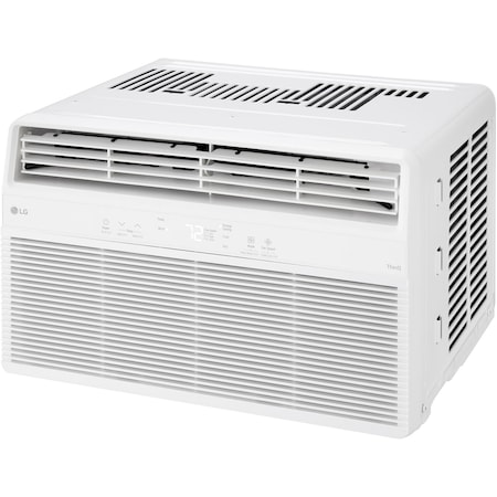 Lg 8,000 BTU Smart Wi-Fi Window Air Conditioner with Remote, 115V LW8024RSM