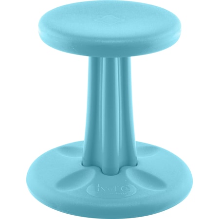 Kore Design Kids Wobble Chair for Schools, Classrooms, 14in tall, Active Seating, Pale Blue 803896