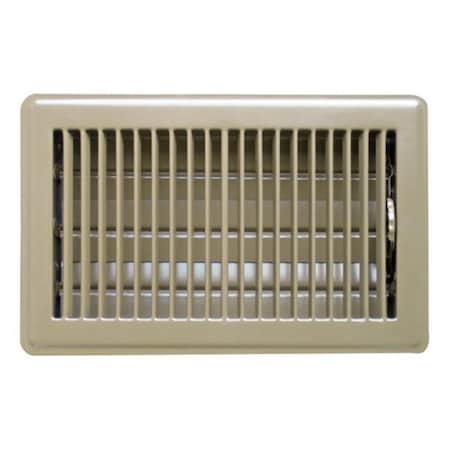 Greystone C150MB06X10 Steel Floor Register Brown  6 x 10 in. 4087482