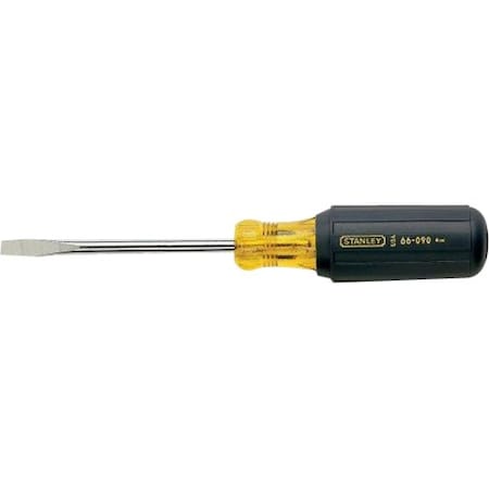 Stanley General Purpose Keystone Slotted Screwdriver 3/16 in Round 66-089