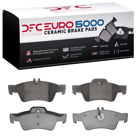 Dfc 5000 Euro Ceramic Disc Brake Pad Set,  1600-0986-00