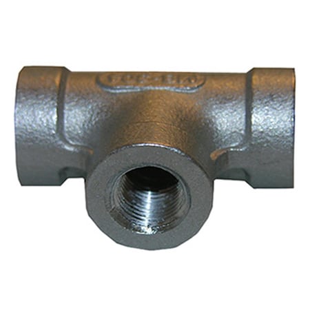Homepage 0.25 in. Stainless Steel Female Pipe Tee HO604236