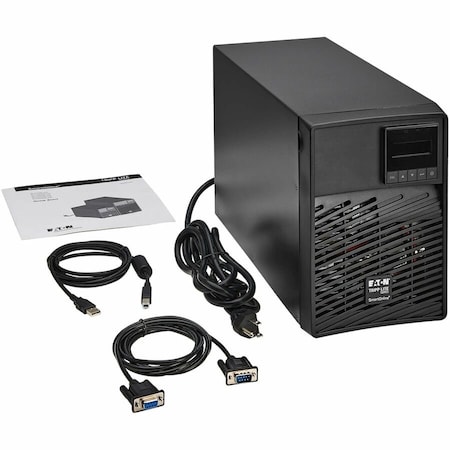 Eaton Tripp Lite Series SmartOnline 1500VA 1350W 120V Double-Conversion UPS - 6 Outlets, Extended Run, SU1500XLCD