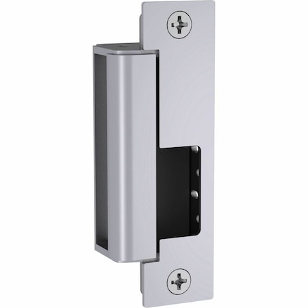 Hes Electric Strike, Satin Stainless Steel, Black Suede, For Use With: Door 1500-BSP