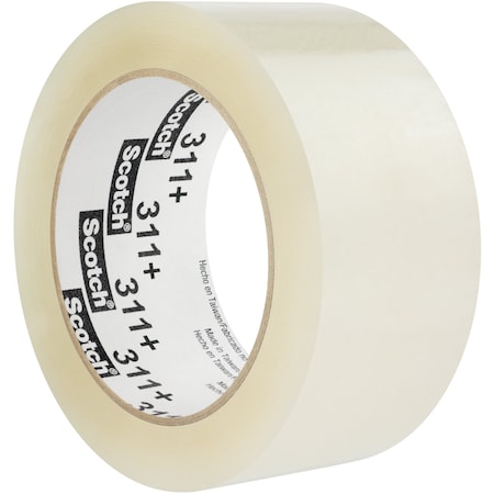 3M 2in x 110 yds. Clear (6 Pack) Scotch Box Sealing Tape 311+, 6PK T902311S6PK