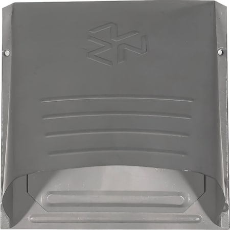 Builders Best P-Tanium 4'' Galvanized Wide Mouth Dryer Vent Hood 110889