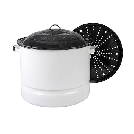 Cinsa Ceramic Over Steel Steamer Set 34 qt 321162