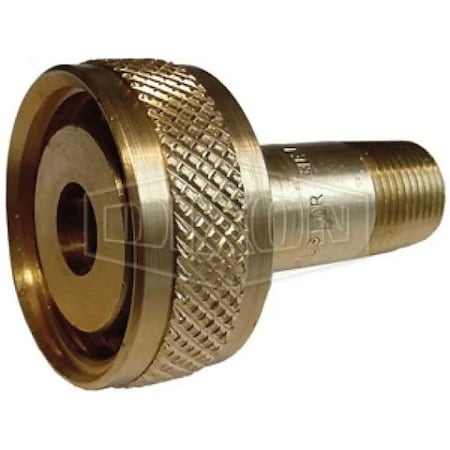 Dixon Filler Coupling, 1-3/4 x 1 in, Female ACME x MNPT, Brass, Domestic ME112