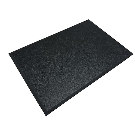 Bertech ComforTred Floor Mat, Black, 3 Ft. x 6 Ft., 3/4" Thick CFTX134-3x6BLK