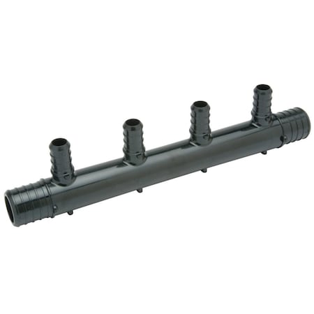 Zurn CR Polymer Multi-Port Tee - 1in X 1in X 4 - 1/2in OUTLETS QPM553-4