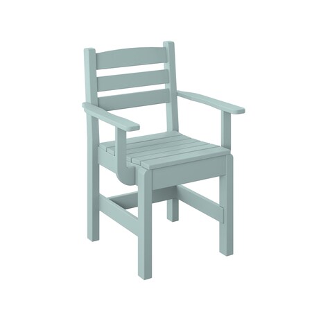 Polybird DINING CAPTAIN CHAIR.     SAGE POLYBIRD P11-R