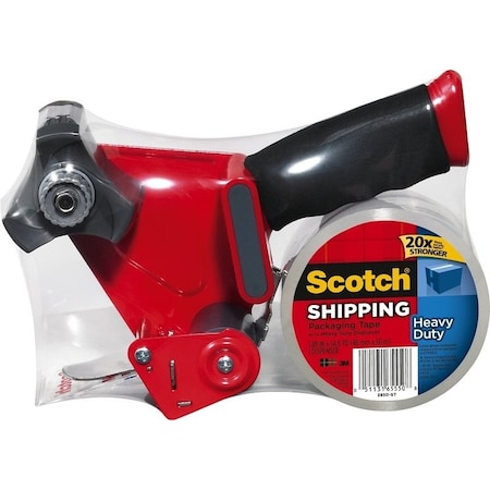 Scotch Packaging Tape, 54.6 yd L, 1.88 in W, Polypropylene Backing, Clear 3850-ST