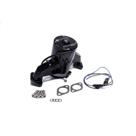 Meziere WP100SHD Big Block Chevy Billet HD Electric Water Pump - Black MEZWP100SHD