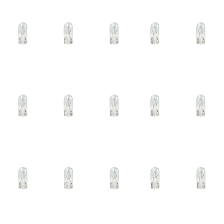 Bulbrite 3-Watt Dimmable Clear T3.25 Wedge (WEDGE) Xenon Bulb, 15PK 861177