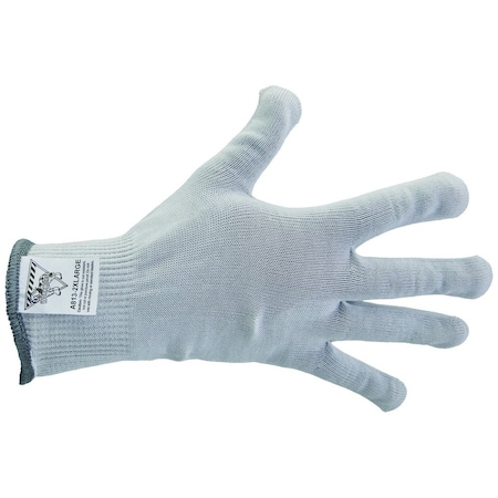 Workhorse Color-Coded Cut-Resistant Hand Protection Gloves, FDA-Compliant, A8, 13 Gauge WH A513-WHT-2XL