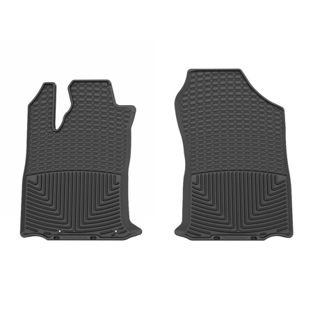 Weathertech Black, Front All Weather Floor Mats W667