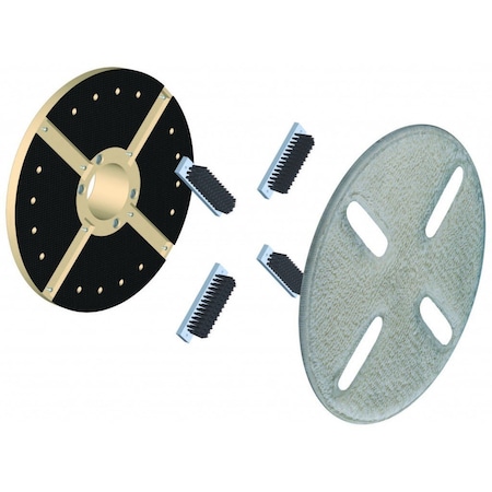 Fas-Trak Industries 3D Bonnit Brush System for Carpet Cleaning BL-022-17