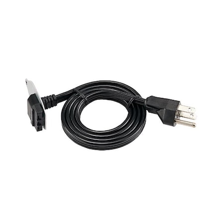 In-Sink-Erator Power Cord, 8-3/4" H, 5" W, 1-1/2" L, Black CRD-EZ