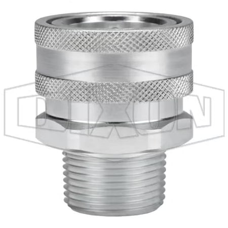 Dixon 2 V COUP, 2 M-NPTF STEEL, UNVALVED 16VM16-E