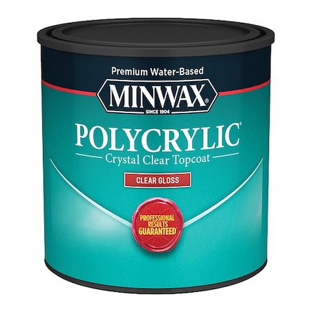 Minwax Finish, 0.5 pt, Gloss, Clear 255554444