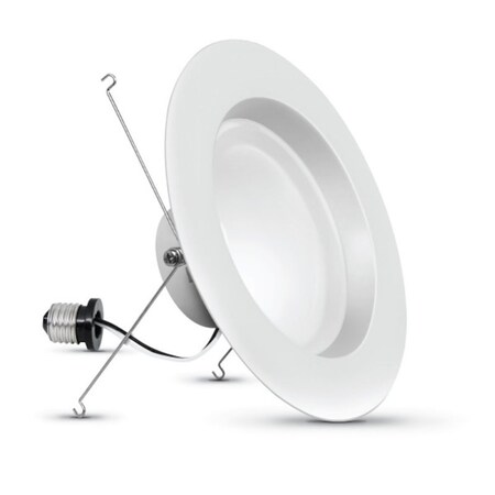 Feit Electric Recessed Downlight, 172 W, 120 V, LED Lamp, White LEDR56HO/950CA
