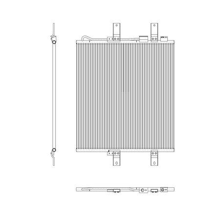 Tyc A/C Condenser 3657