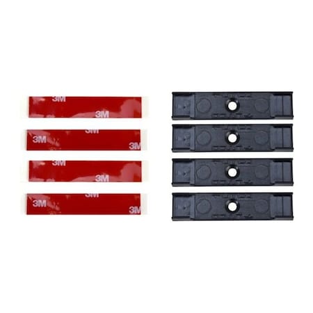 Putco Mounting Kit, Works With Putco Blade LED Light Bars; With Four Mounting Brackets/ Strips Of 3M 6500