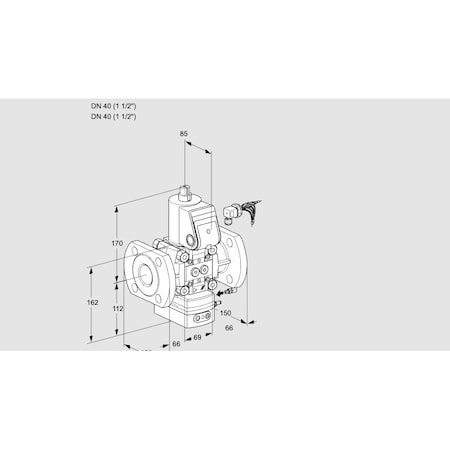 Honeywell Kromschroder VAG240F/NKAE KS88031935