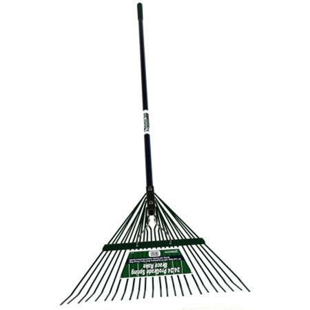 Seymour Midwest 54 in. Blue Heavy Duty Aluminum Spring Rake 40924