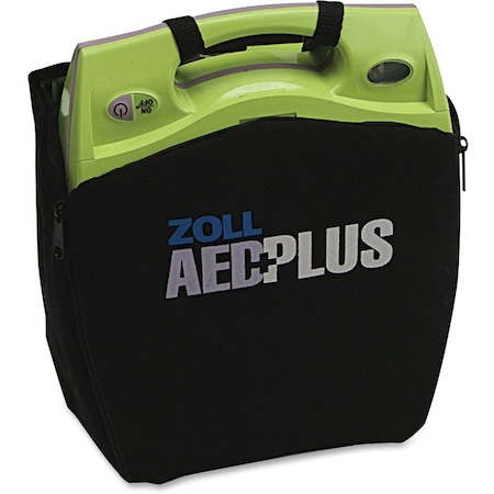 Zoll Carrying Case, Canvas, 9 in W, Black 8000-0802-01