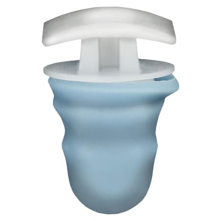 Auveco VW Door Moulding Clip with Blue Rubber Grommet, 25PK 22414