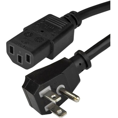Startech.Com 15ft Power Cord, Flat 5-15P to C13 Cable PXTF10115