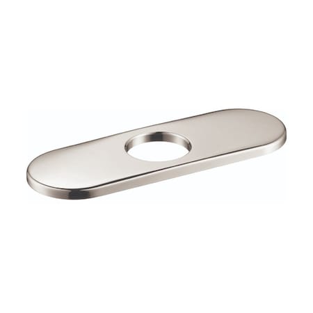 Hansgrohe Accessories Base Plate for Traditional Single-Hole Faucets, 6" in Polished Nickel 14018831