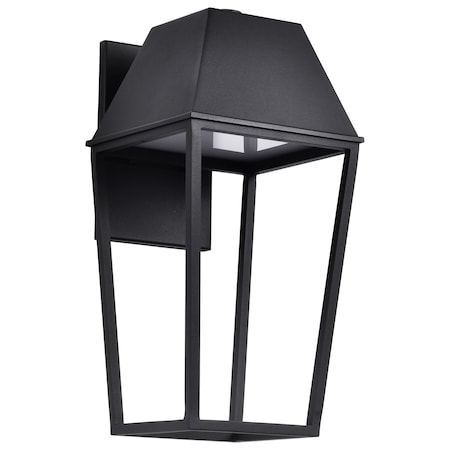Nuvo Colt, 10 Watt, LED Large Outdoor Lantern, Matte Black Finish 62/2312