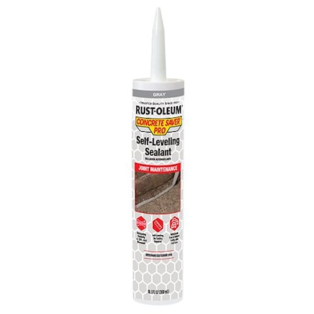 Rust-Oleum Concrete Repair Compound, Cartridge, Gray, 49 ft at 3/16 in Coverage 392530