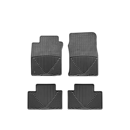 Weathertech Black, Front and Rear All Weather Floor Mats WTLB939136