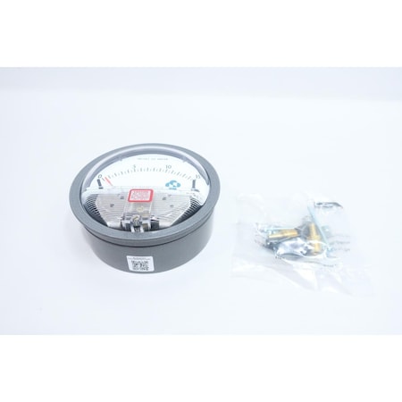 Dwyer Instruments Magnehelic Pressure Gauges 4In 0-15In-H2O 1/4In 193605-00