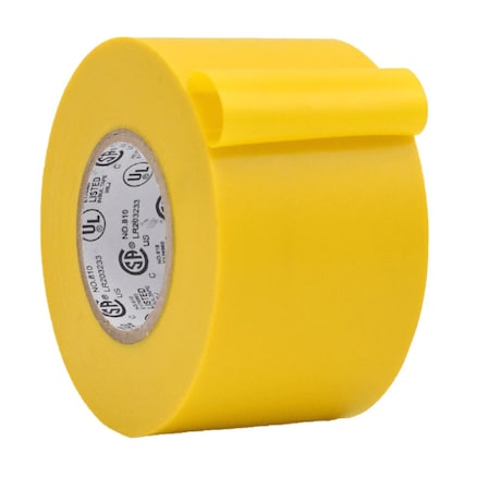 Wod Tape ETC766MS General Purpose Electrical Tape Yellow UL/CSA listed core: 2 in. X 66 ft, 48PK WOD ETC766MS-02000-48-66-YEL