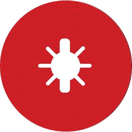 Diablo 4-1/2'' 24-Grit Fiber Disc, 4PK DCF045024S04G