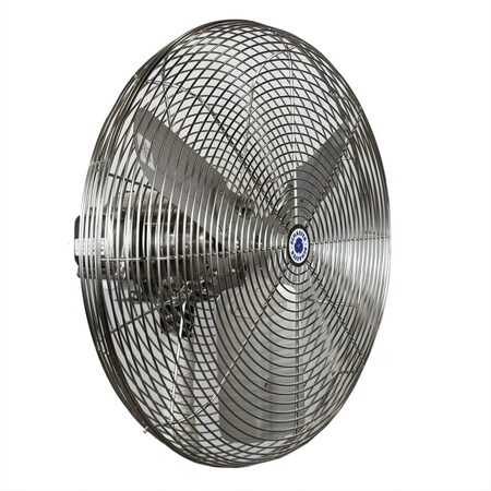 Schaefer Washdown Fan, 24 in Blade Dia, 1/2 hp, Steel, 3 Phase 24CFO-SWDS-3-Q