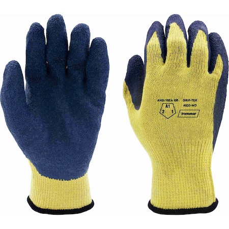 Ironwear Polyester Cotton Knit Gloves with Latex Palm , Medium 4820-MD
